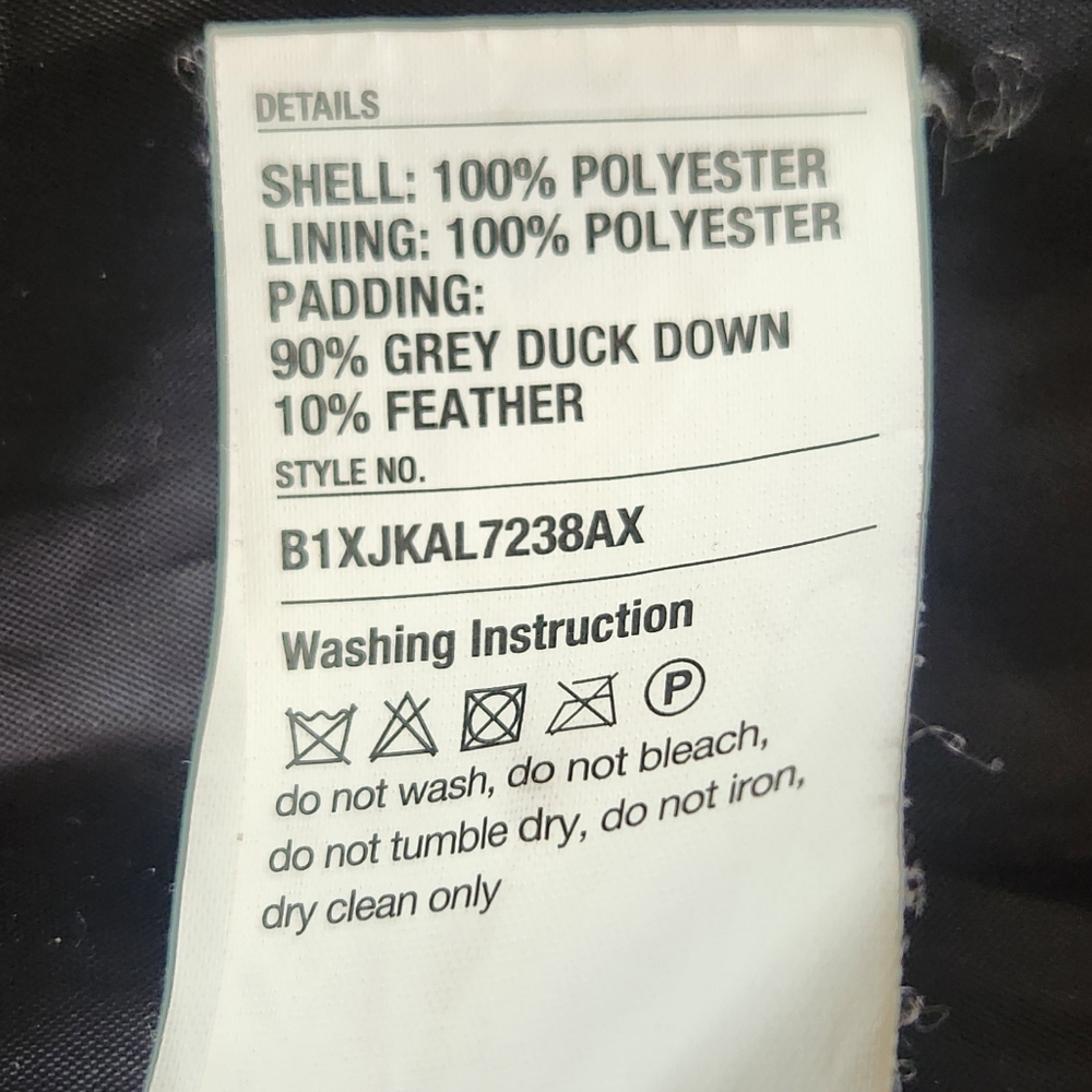 White Chocoolate Toggle Down Jacket S - image 8